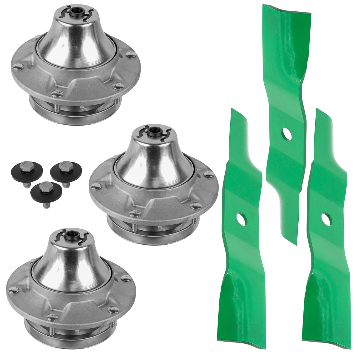 Deck Spindle and Blade Replacement for John Deere F620 F680 F687 (2013–2016)