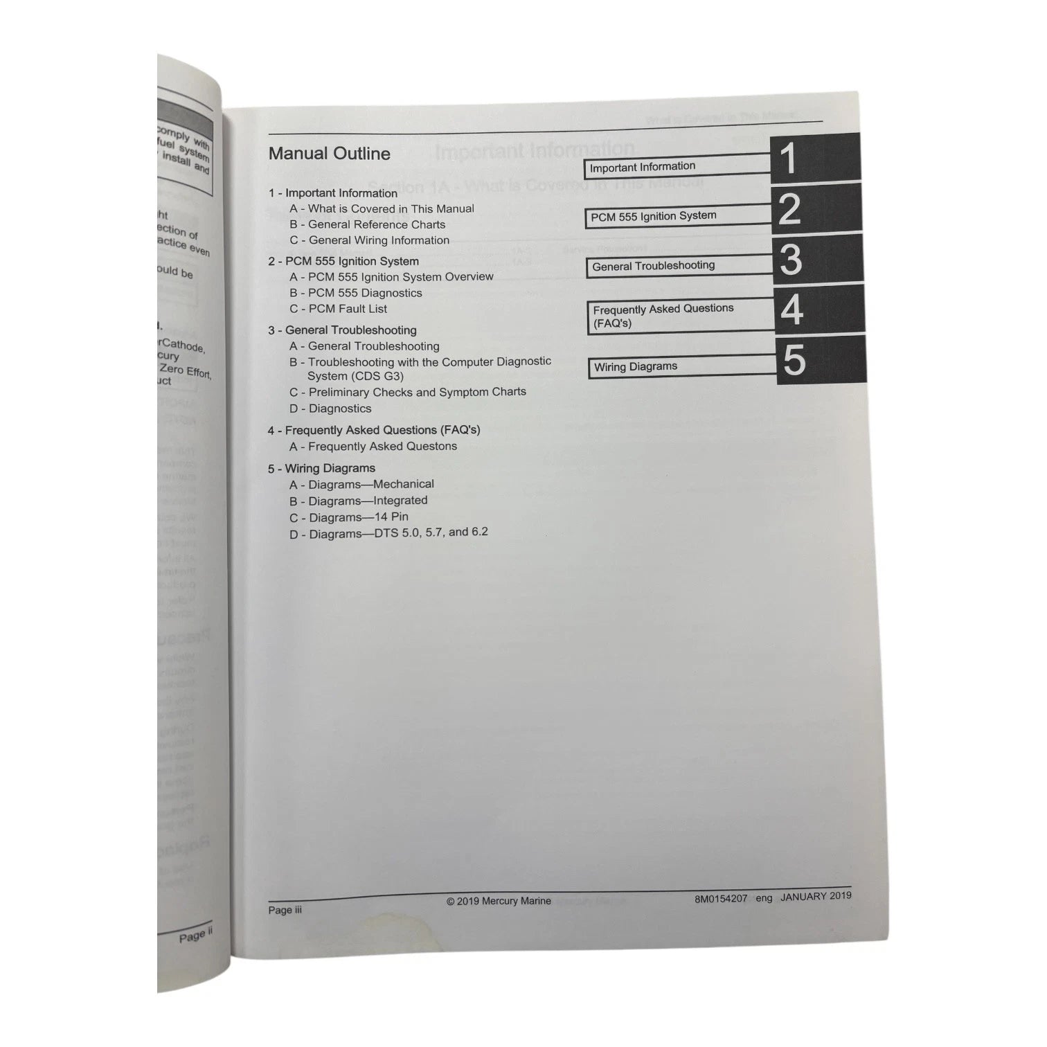 PCM 555 Service Manual #33 for Mercury (2019)