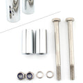 2" Handlebar Riser Bracket Kit Chrome for Kawasaki Vulcan 800/900/1500/1600/2000