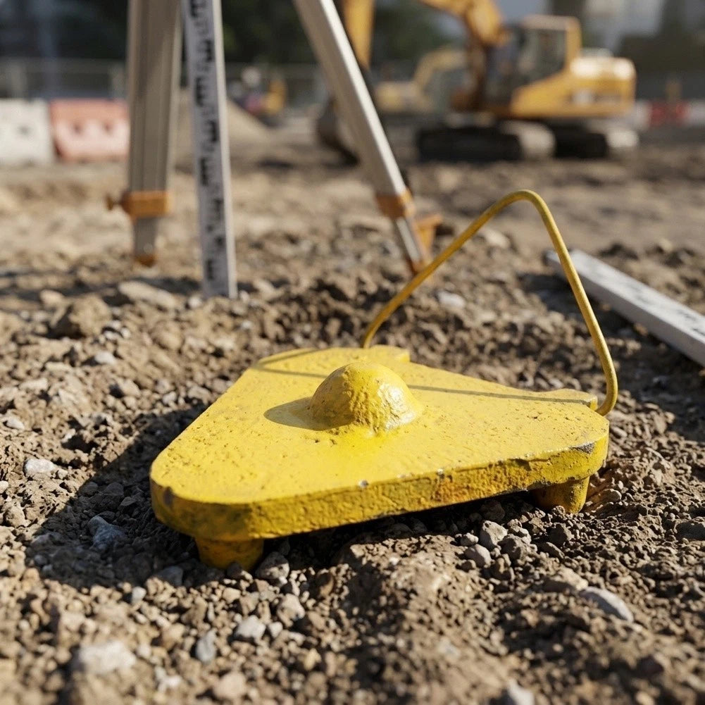 Leveling Rod Pad for Standard Weight Impact-Resistant Structure