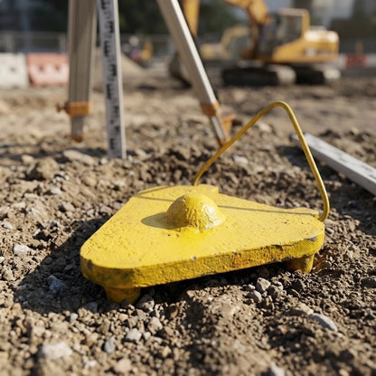 Leveling Rod Pad for Standard Weight Impact-Resistant Structure