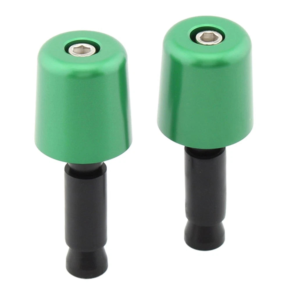Handlebar Grips for Universal Motorcycle (1.5 in/38.1mm) - Green