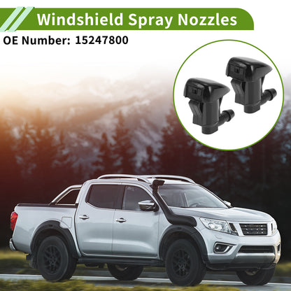 Windshield Washer Nozzle with Hose Connector for GMC No.15247800 (1 Set)