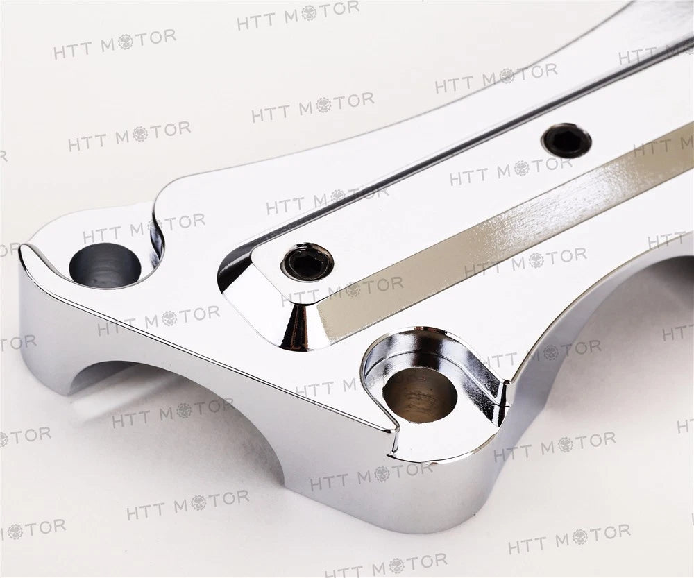 Anti-Slip Handlebar Top Clamp for Harley Touring (2015–Present) Chrome