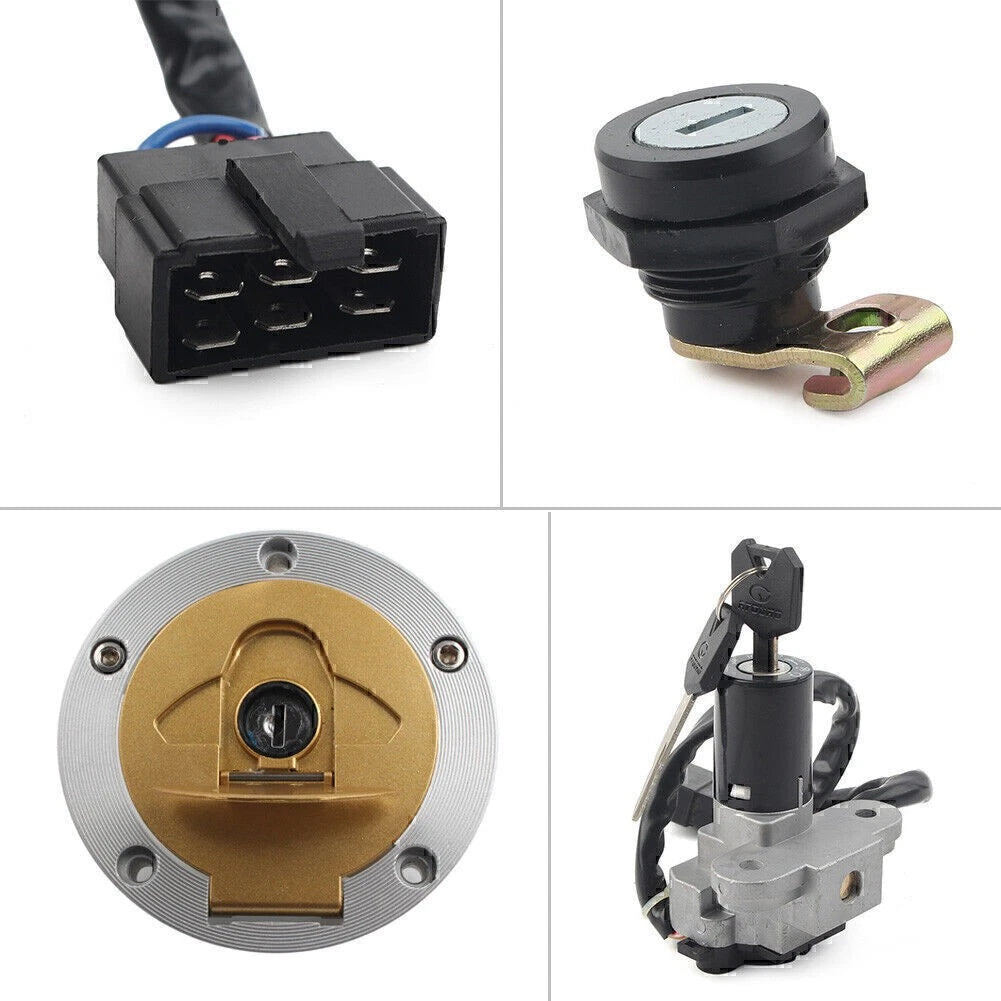 Ignition Switch Fuel Gas Cap Seat Lock for Ducati Monster 620 750 900 ST2 ST4