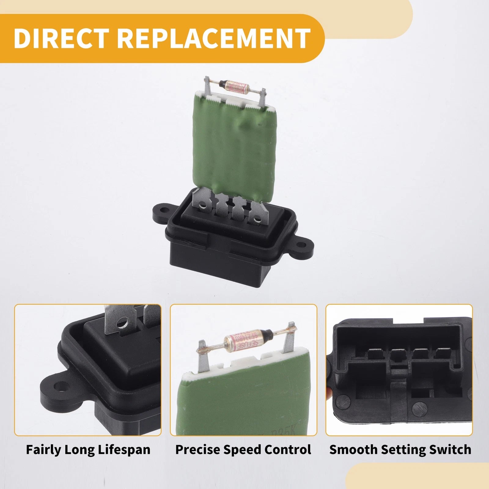 HVAC Blower Motor Resistor for No.77364374