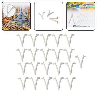 21 Pack Pool V Clips for Pool Cleaning