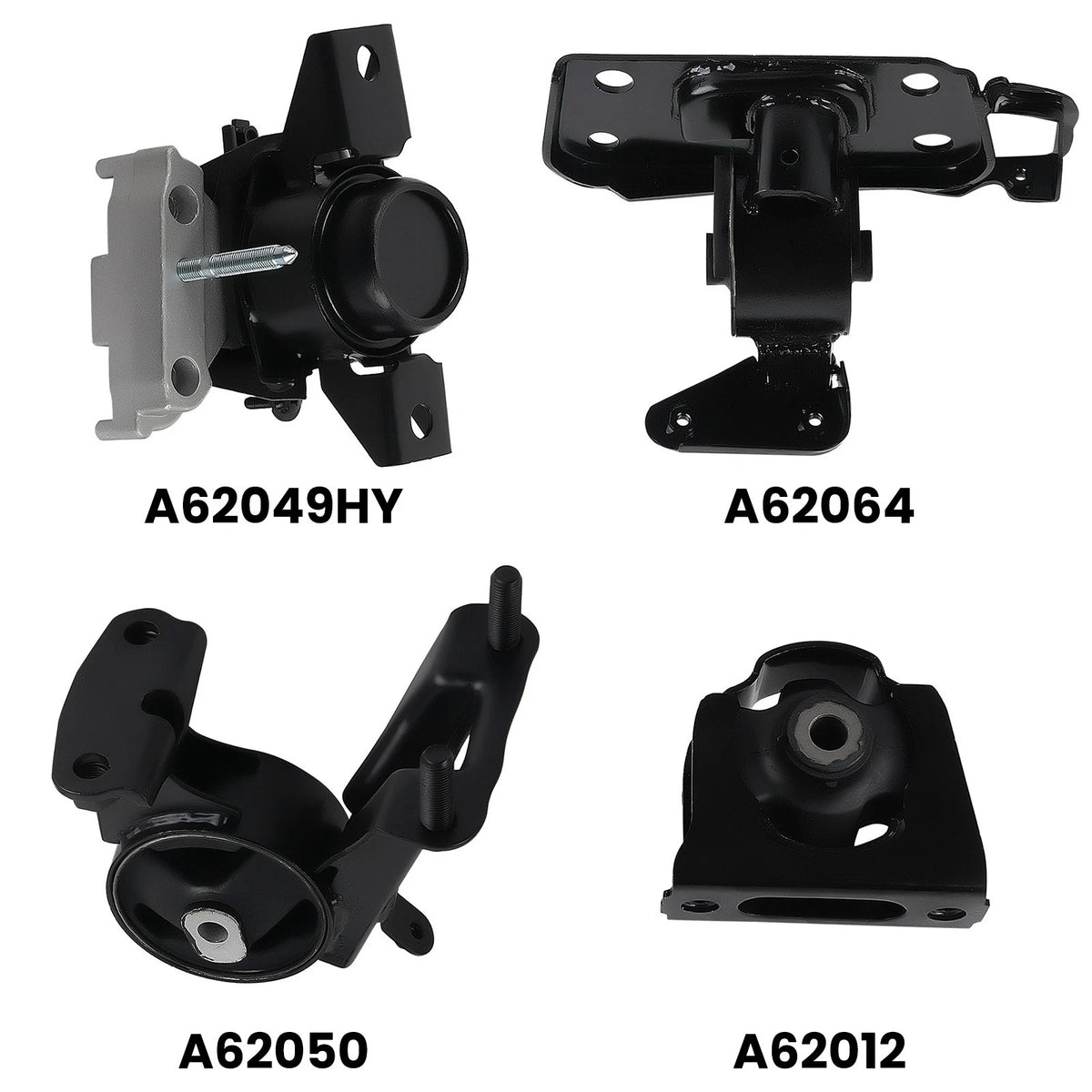 4Pcs Engine Motor & Transmission Mount for Toyota RAV4 2WD (2006–2008) 1237128190