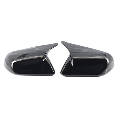 Glossy Black Rearview Side Mirror Cover Caps for Ford Mustang (2015–2023)