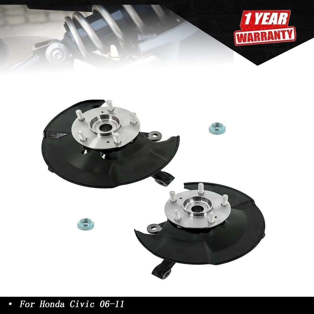 Front Steering Knuckle & Wheel Hub Bearing Assembly for Honda Civic (2006–2011) 698450