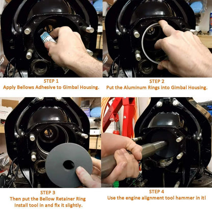 91-818162 For Mercruiser Alpha 1 Gen 2 Bellow Retainer Ring Install Driver Tool