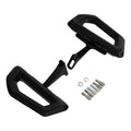 Black Passenger Floorboards Kit for Harley Electra Glide (1993–2025)