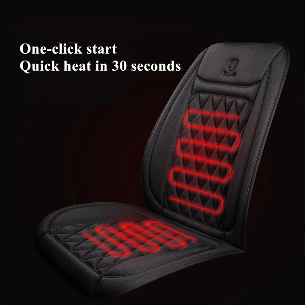 Heated Car Seat Cover for Universal Vehicles (12-24V)