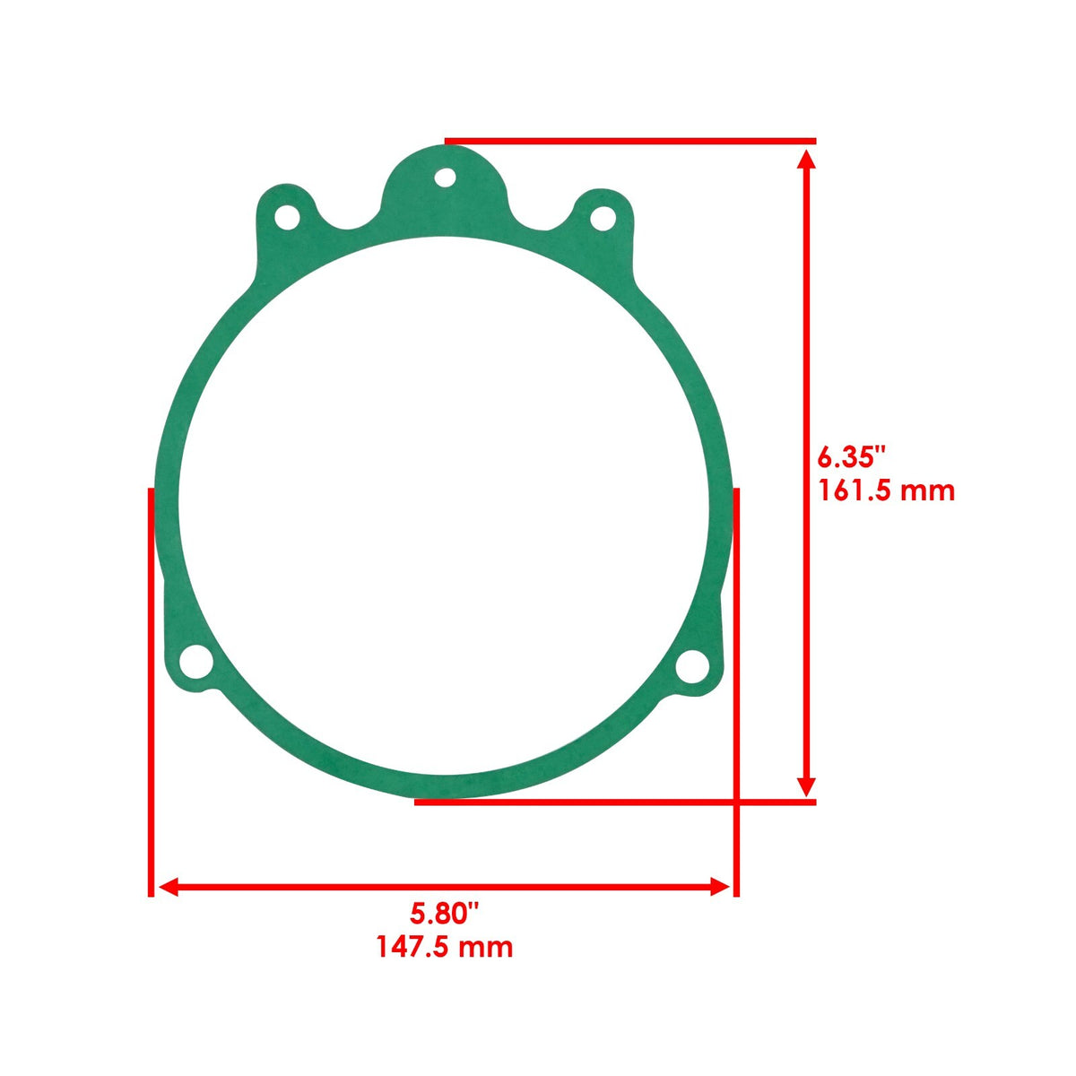 Stator Cover Gasket Replacement for Honda (2006–2016)