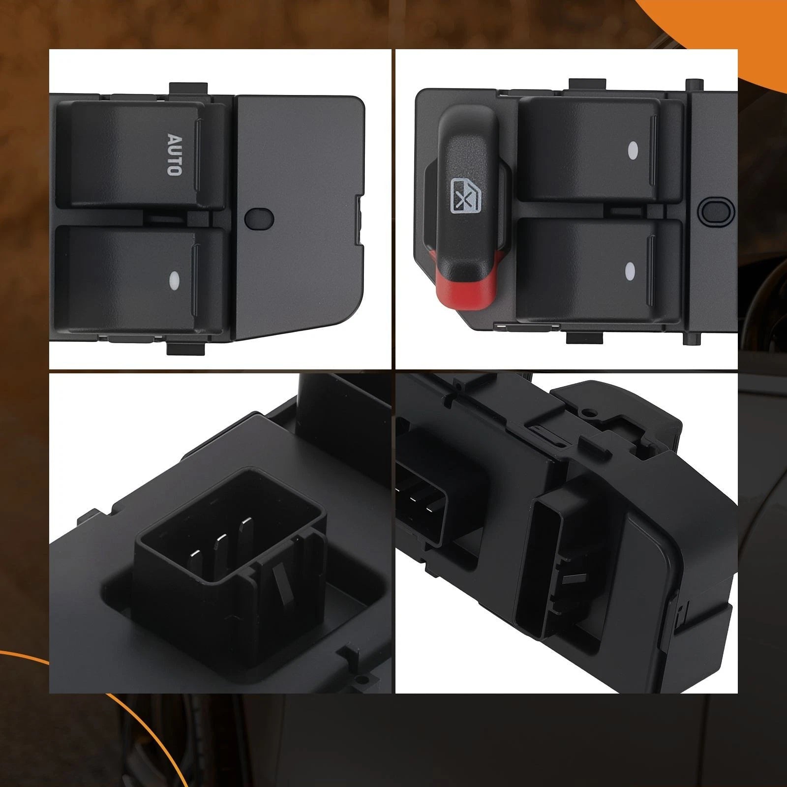 Driver Master Window Switch for Chevrolet Impala Police (2007–2008) 14549287