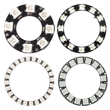 Dynamic 5V RGB LED Rings for Microcontroller Use