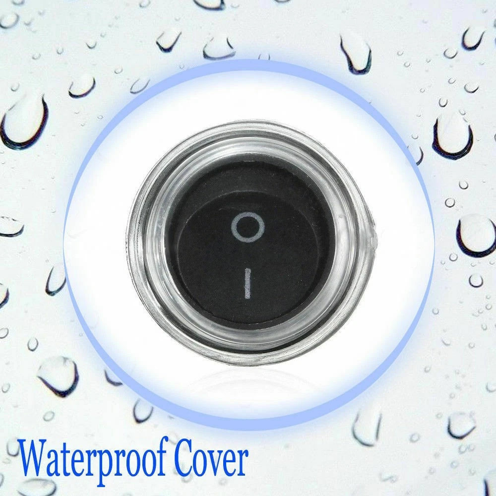 Set of 5 Waterproof Toggle Switch Covers 10A 12V for Boat