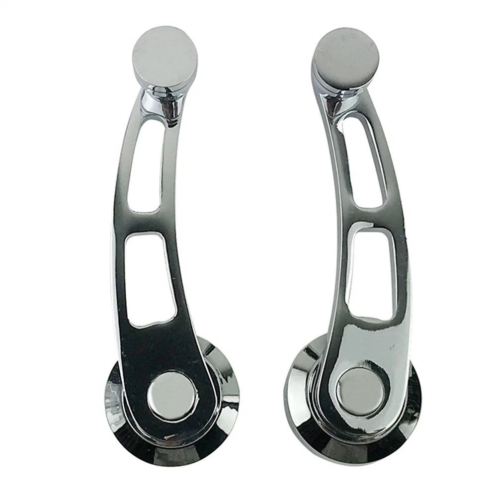 Chrome Billet Aluminum 4-1/4" Window Crank Handle For Chevy Ford Chrysler Dodge