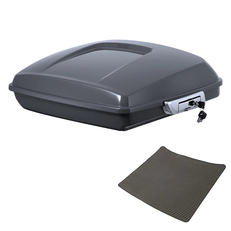 Razor Trunk for Harley Touring CVO Road Glide (2009–2013) Gunship Gray