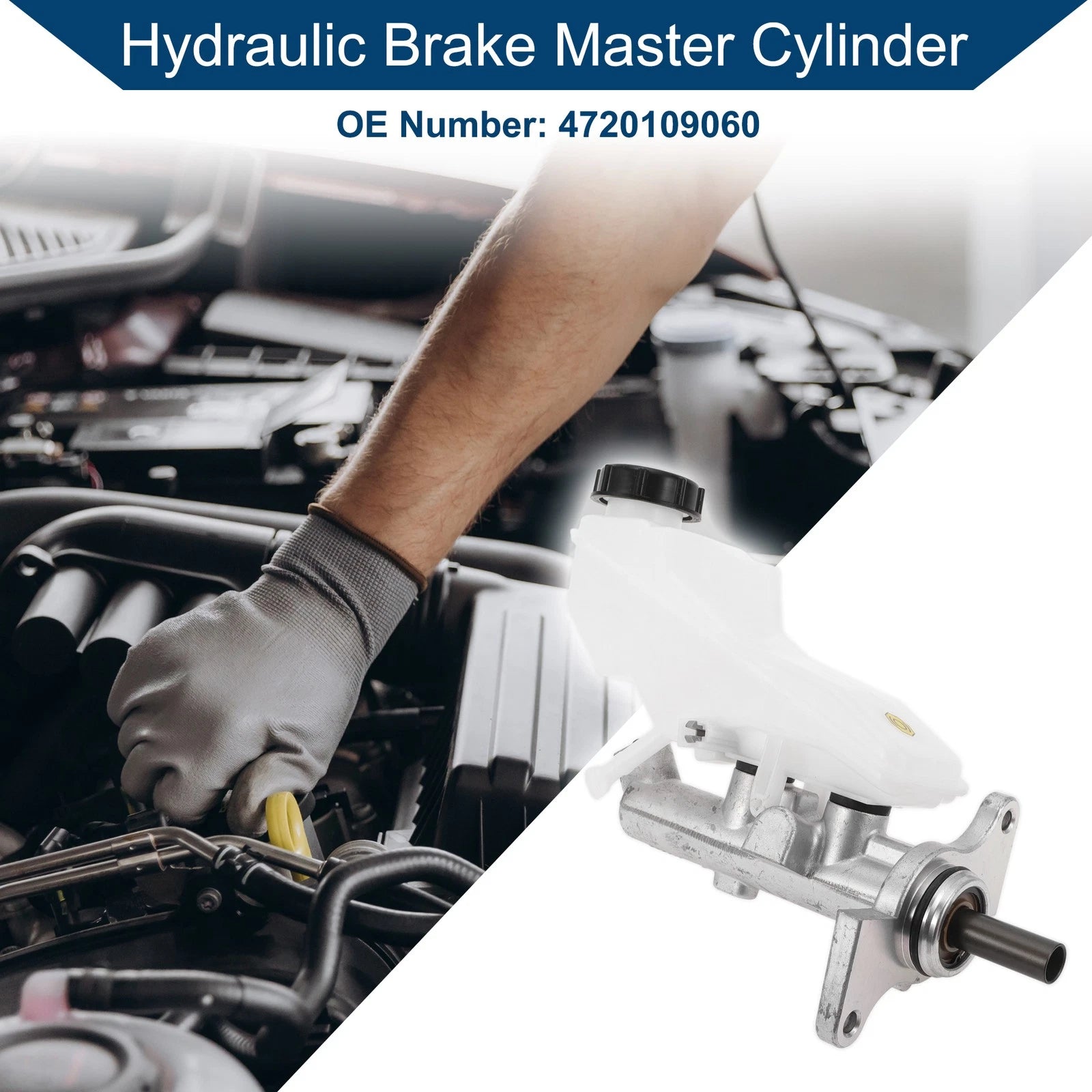 Brake Master Cylinder with Reservoir Replacement for Toyota Corolla (2000–2008)