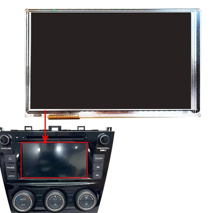 For Subaru Outback Legacy 2018 Radio NAVIGATION 6.5" LCD Display Touch Screen