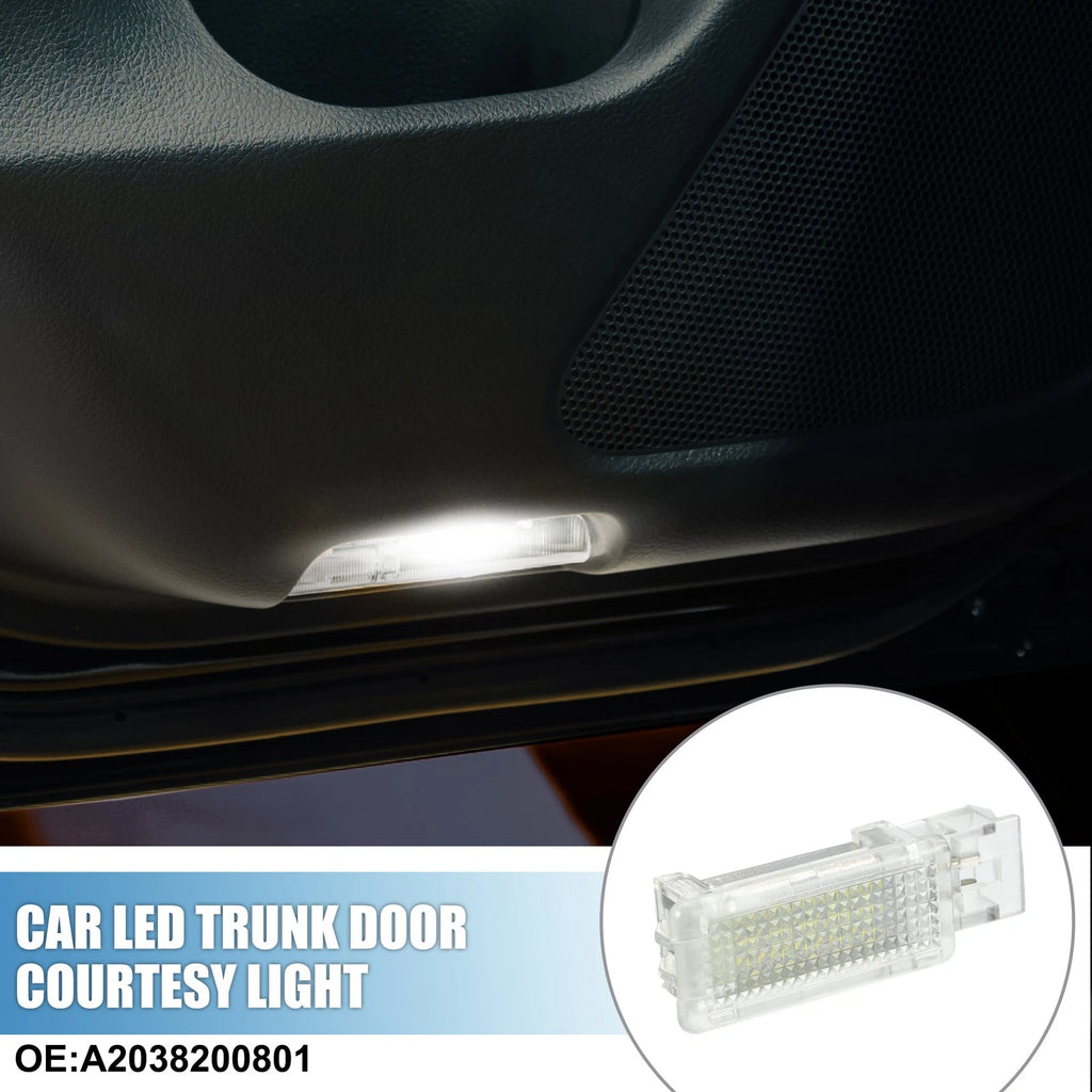 2 Pcs Side Door Courtesy Lights Under Seat Replacement for Mercedes-Benz CLA (2014–2019)