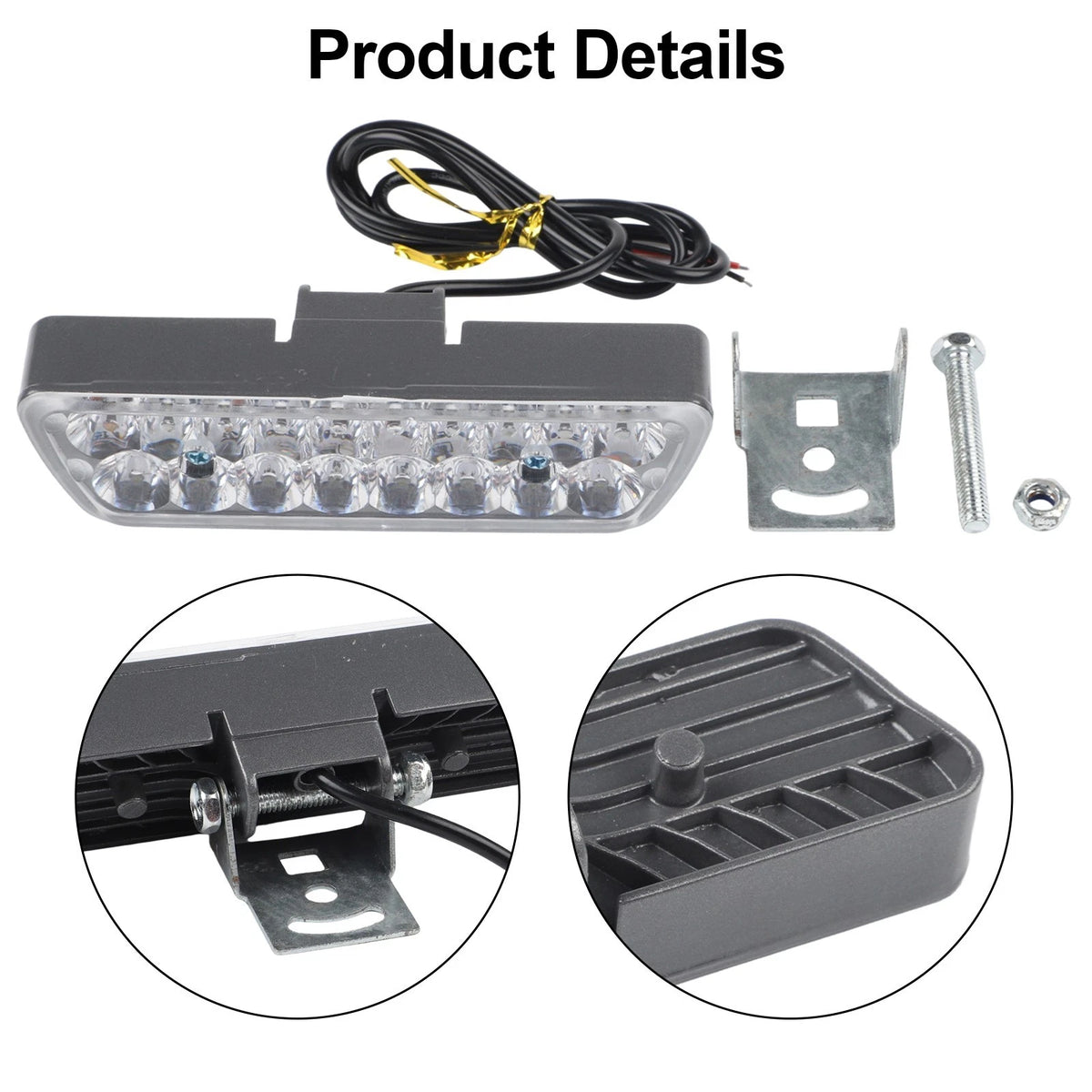 12V Electric Bicycle Headlight for eBike Scooter