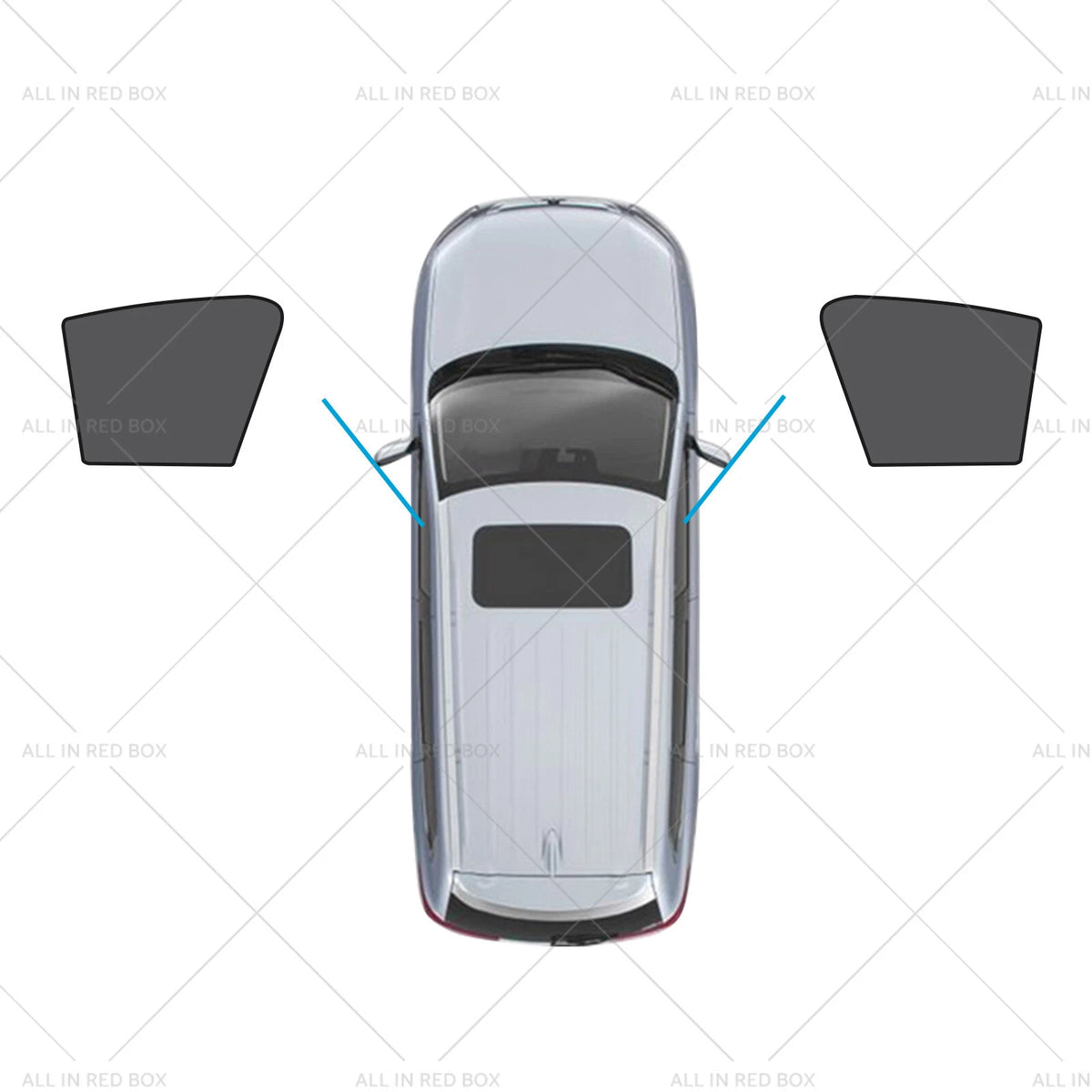 2X Front Window Magnetic Mesh Sunshades for Kia Sportage (2021–2024)
