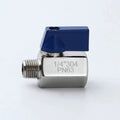 Mini Ball Valve Switch for Various Applications (304 Stainless Steel)