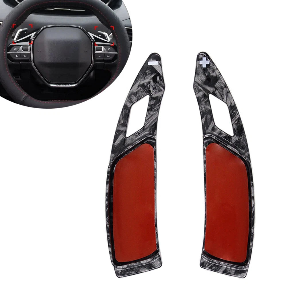 Steering Wheel Shift Paddle Extension for Peugeot 508 3008 5008 (2008)