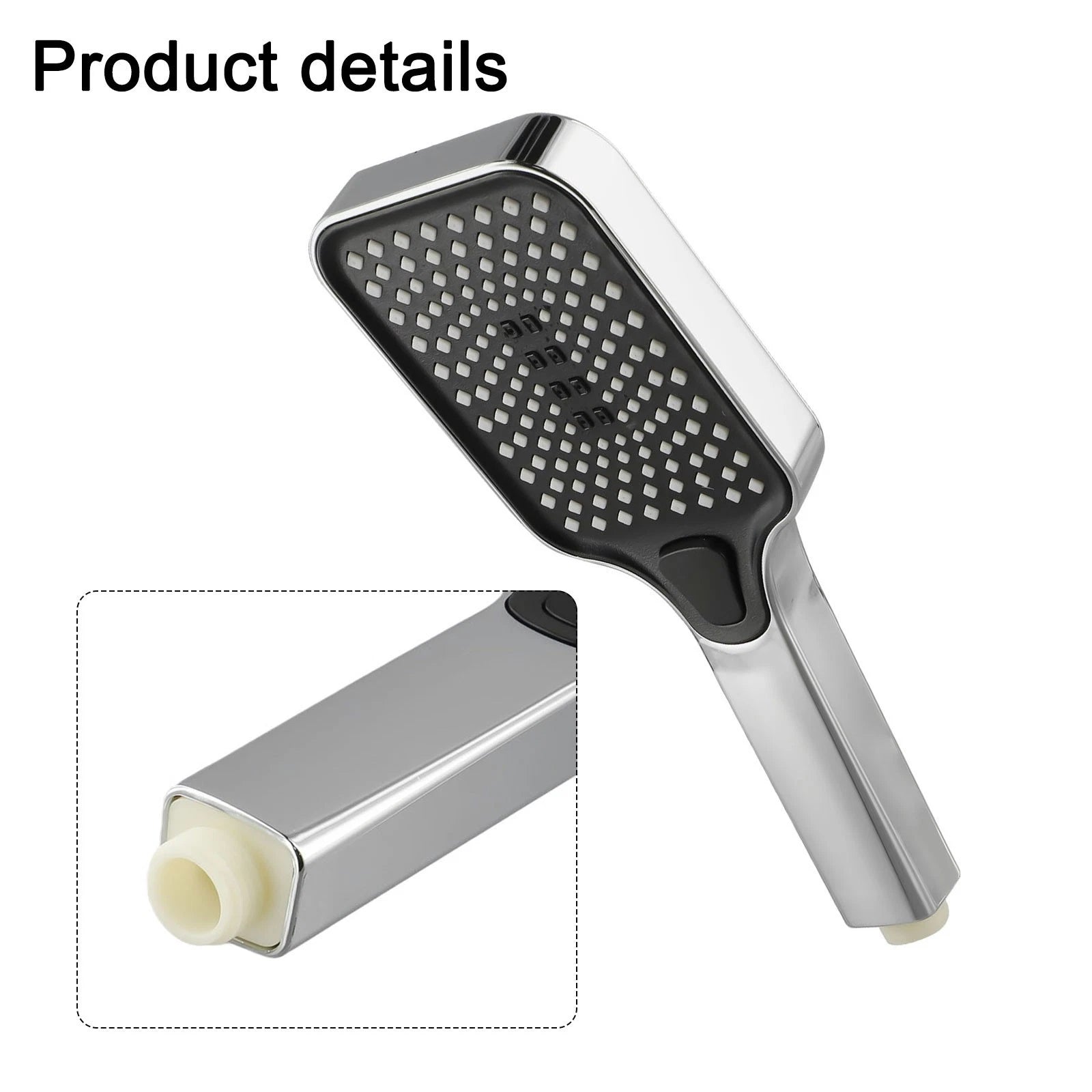Handheld Shower Head with 3 Modes for Efficient Water Flow