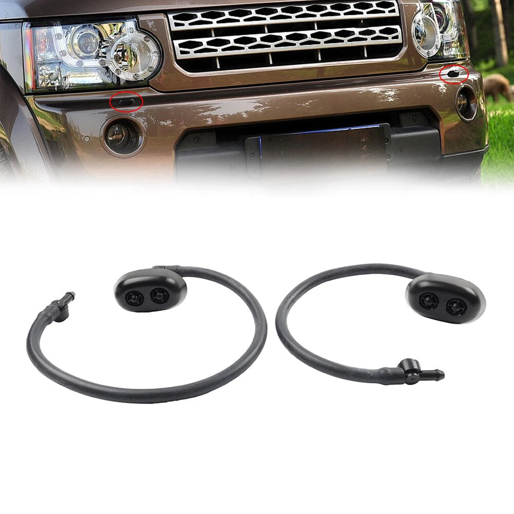 Front Headlight Washer Nozzle Set for Land Rover Discovery 4 (2010–2013)