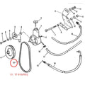 V Belt for MerCruiser Sterndrive 4.3L 5.0L 5.7L (1990–2023) 57-816295Q 18-15490