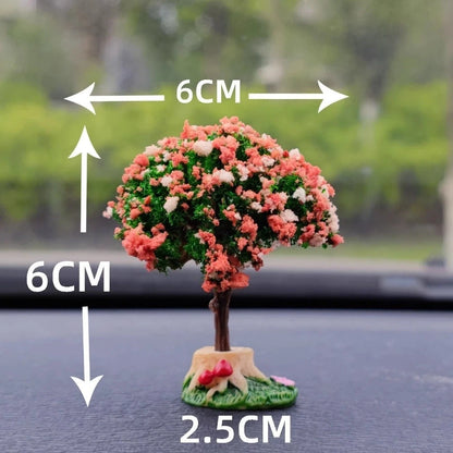 Mini Tree Ornament for Car Dashboard Decoration