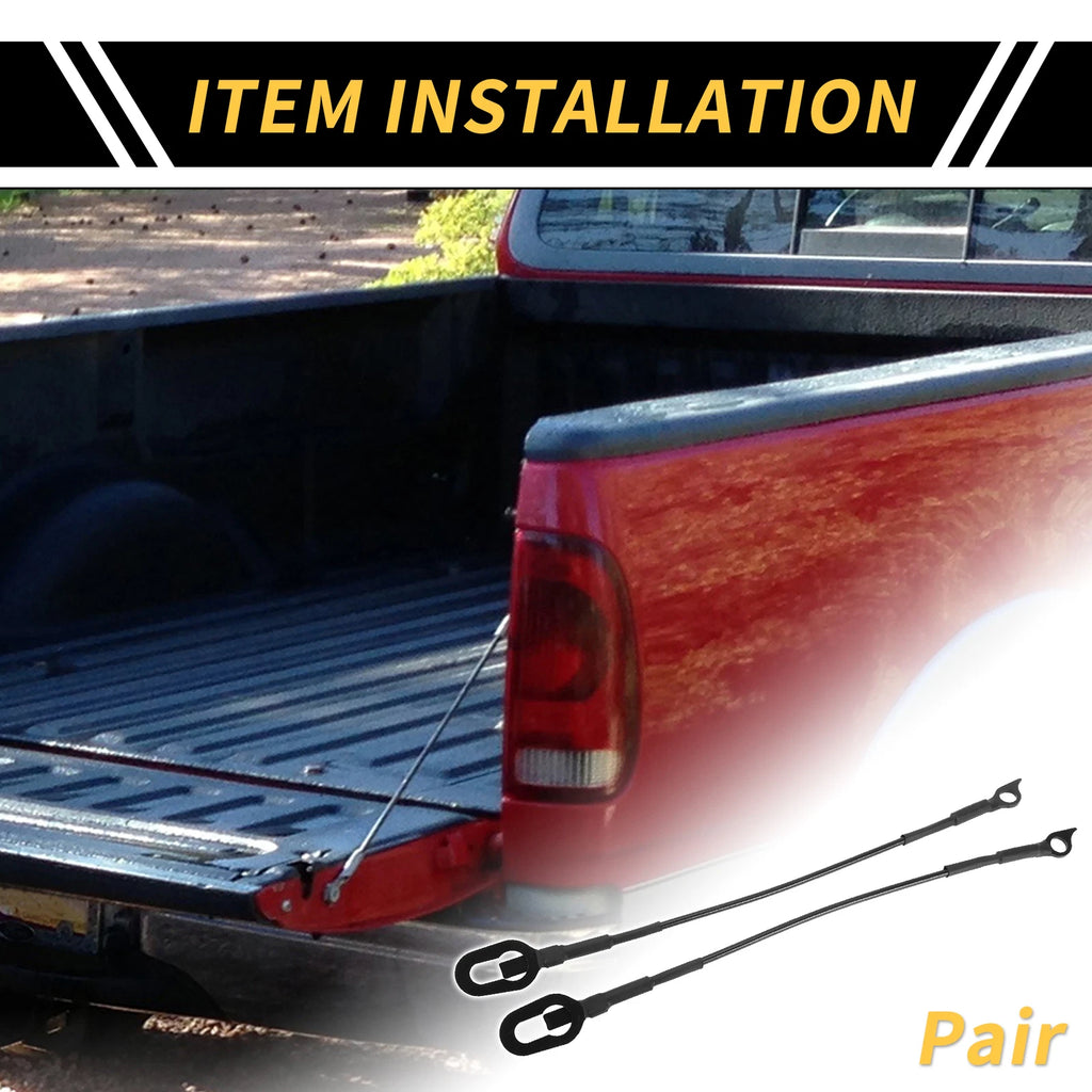 1 Pair Tailgate Cables for Dodge Ram 1500 2500 3500 (2002–2023)