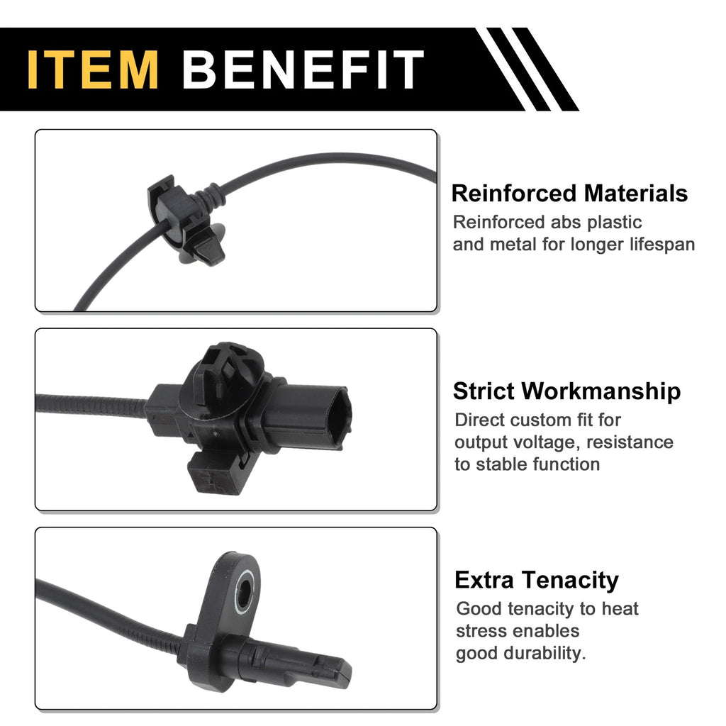 ABS Wheel Speed Sensor Replacement for Honda Civic Front Left (2006–2021)