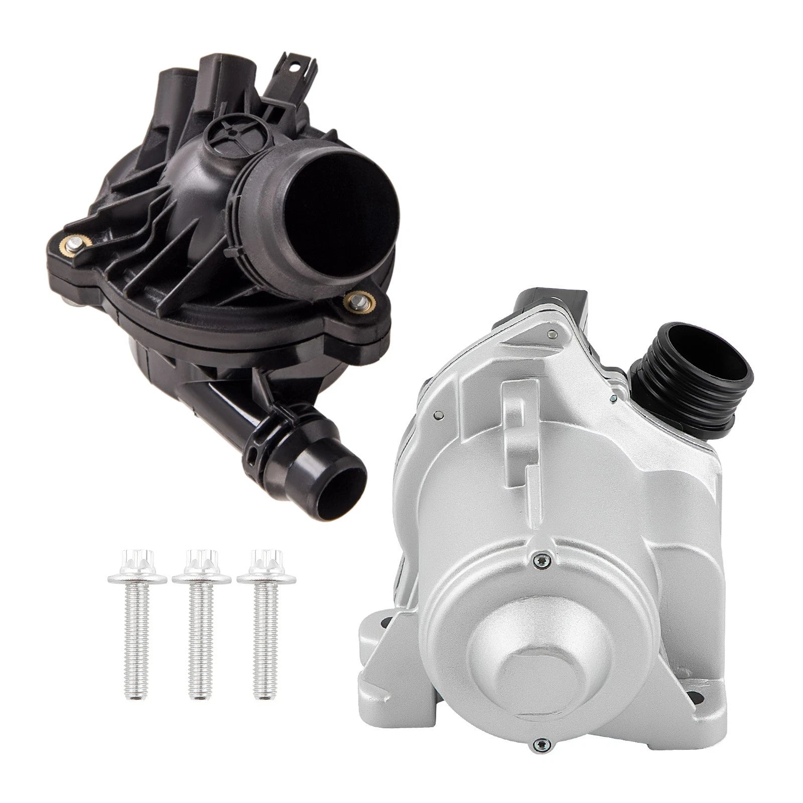 Water Pump Kit with Thermostat for BMW E60 E82 E88 E92 335i 535i (2007–2013)