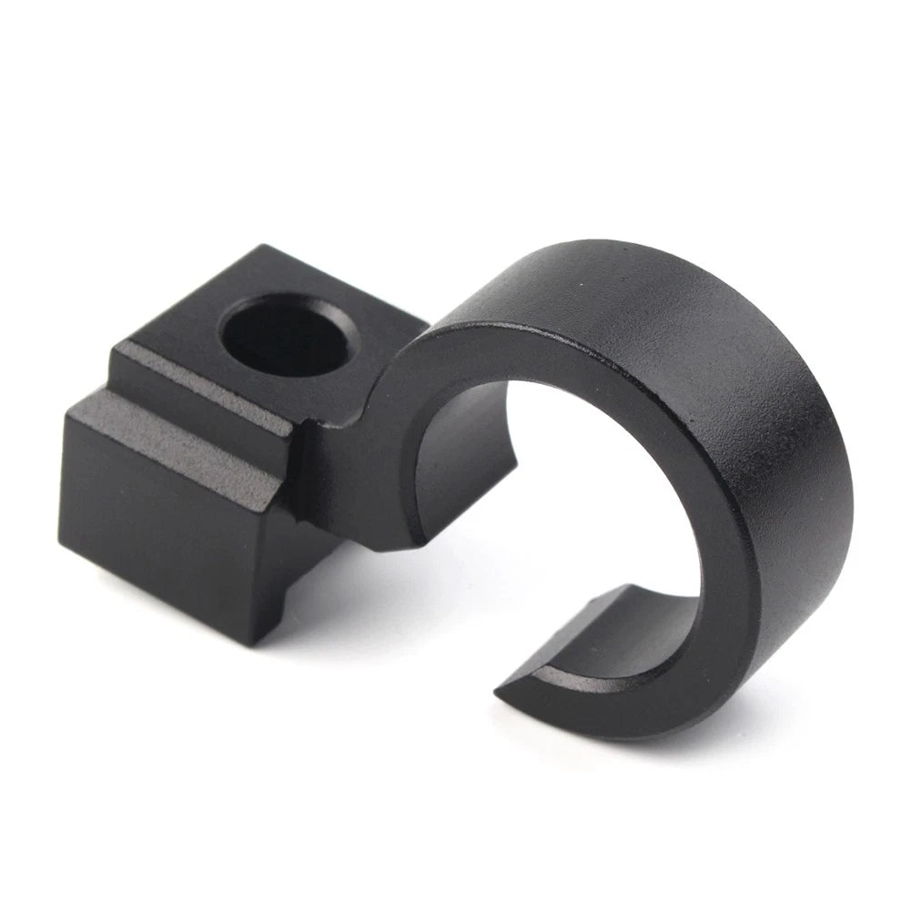 CNC Billet Front Brake Hose Line Clamp for Suzuki DRZ400SM (2005–2024)