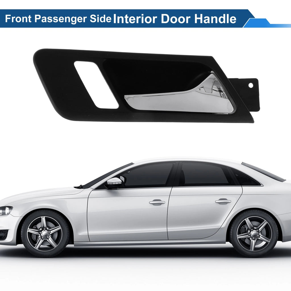 Front Driver Side Interior Door Handle for VW Bora (2008–2012) Black Chrome