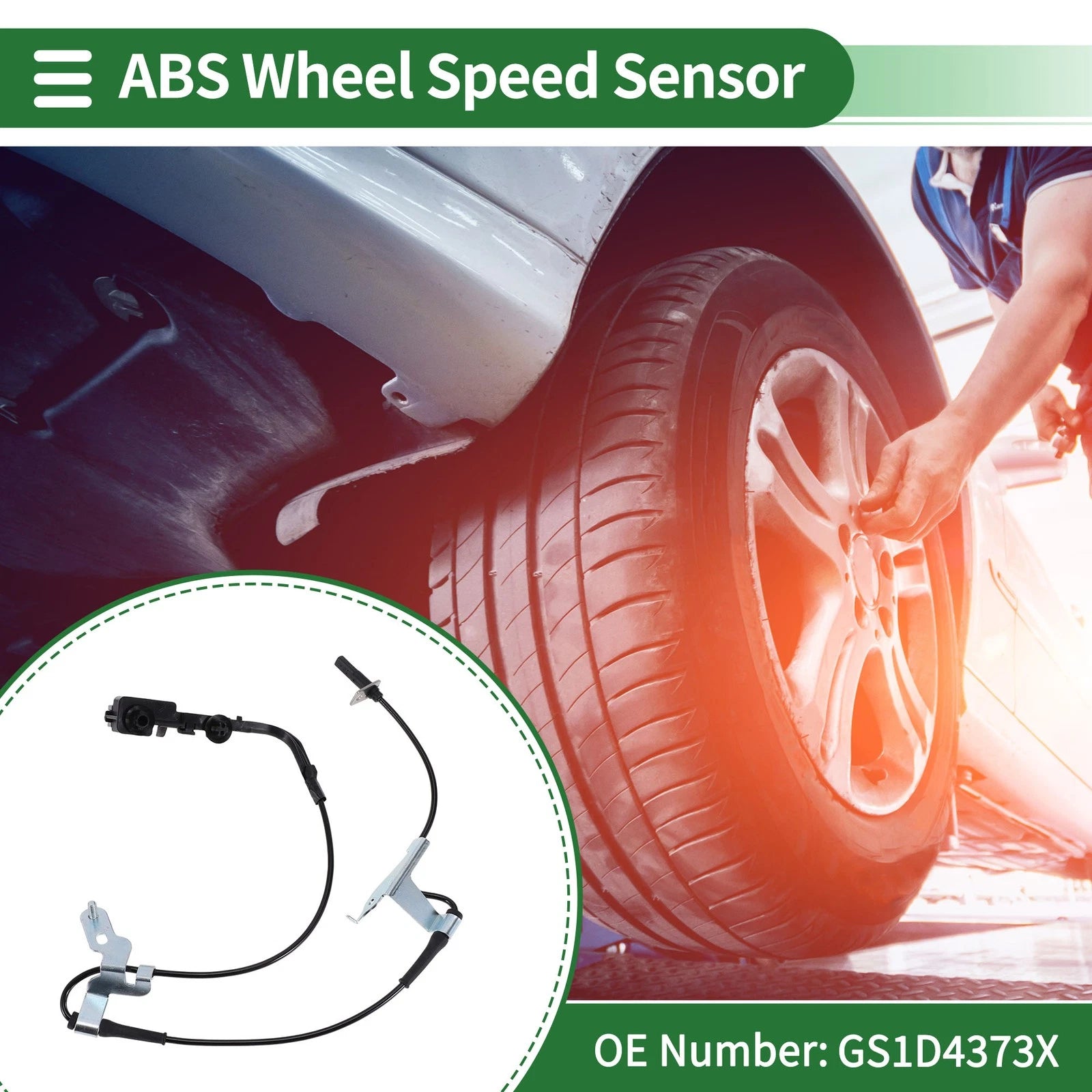 ABS Wheel Speed Sensor GS1D4373X for Mazda 6 (2009–2012)