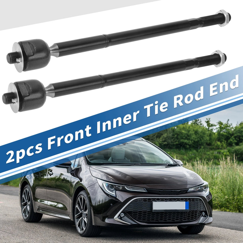 2 Pcs Front Inner Tie Rod End Links Replacement for Toyota Matrix (2009–2014)