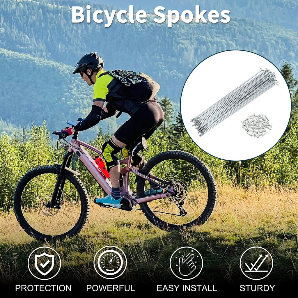 Bicycle Spokes Nipple Replacement Set for Universal 14G (171mm) (2005–2015)