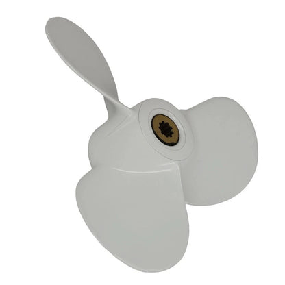 7.5" Diameter 8 Pitch RH Aluminum Propeller for Outboard (4HP 6HP)