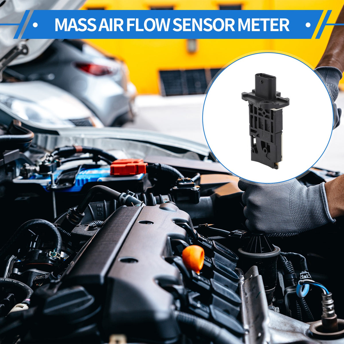 Mass Air Flow Sensor Replacement for BMW X1 X2 X3 X4 X5 Mini (2002–2019)
