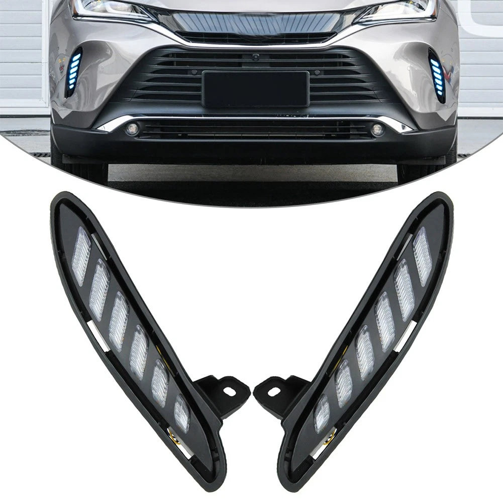 LED Daytime Running Driving Lights for Toyota Venza HARRIER (2021–2022)