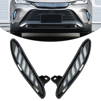 LED Daytime Running Driving Lights for Toyota Venza HARRIER (2021–2022)