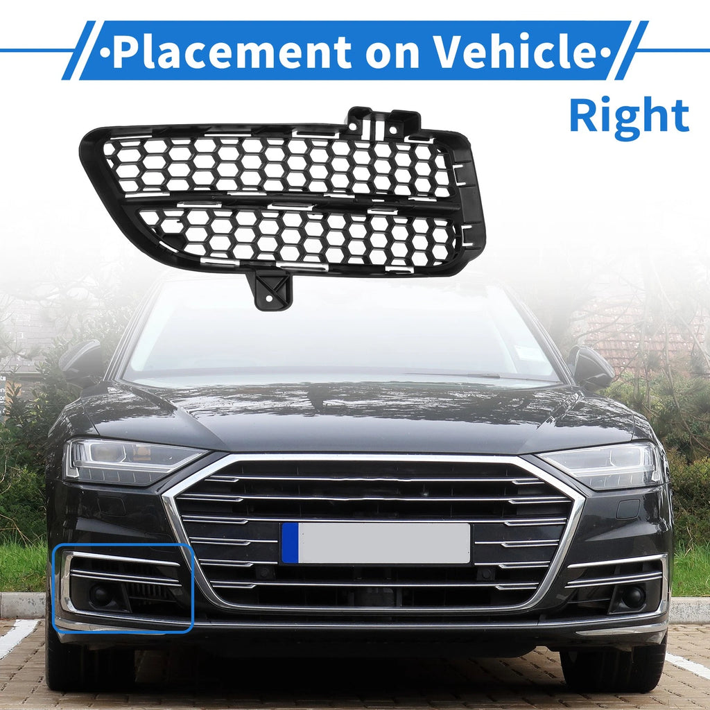 Fog Light Grill Front Right Replacement for Volkswagen Touareg (2007–2010)