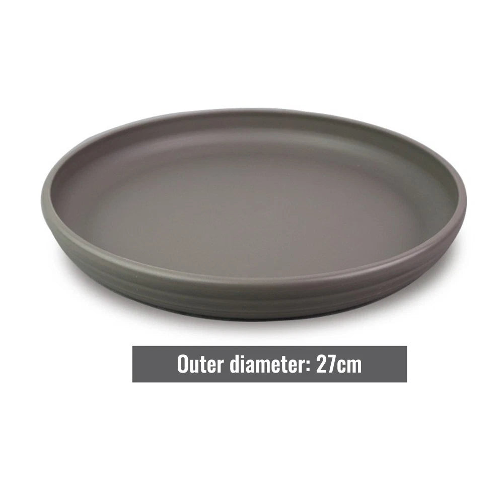 Adaptable Round Succulent Plant Saucer Trays for Any Environment