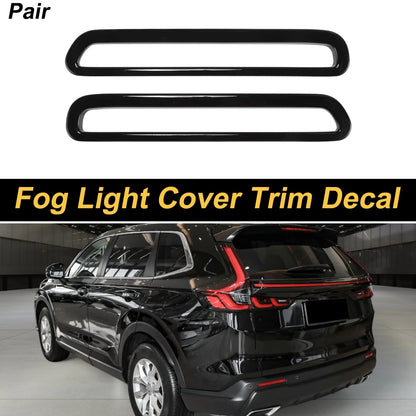 Rear Left Fog Light Cover Trim for Honda CR-V (2023–2024) Glossy Black