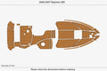 EVA Foam Flooring Mat for Bayliner 265 (2007)